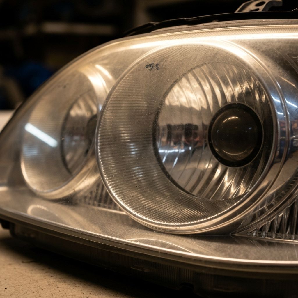 Headlight Restoration - Before
