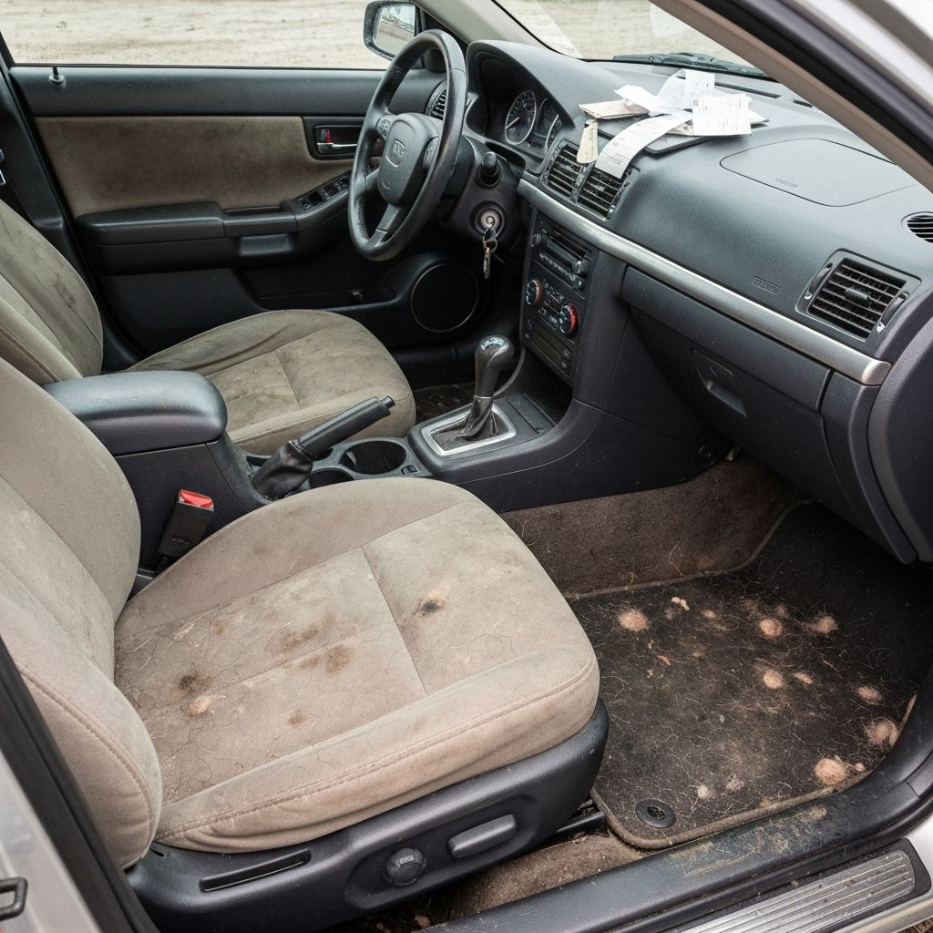 Interior Deep Clean - Before